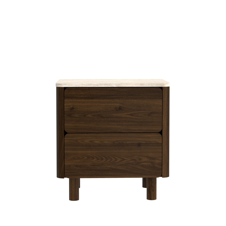 MARVENE 2 Drawer Nightstand